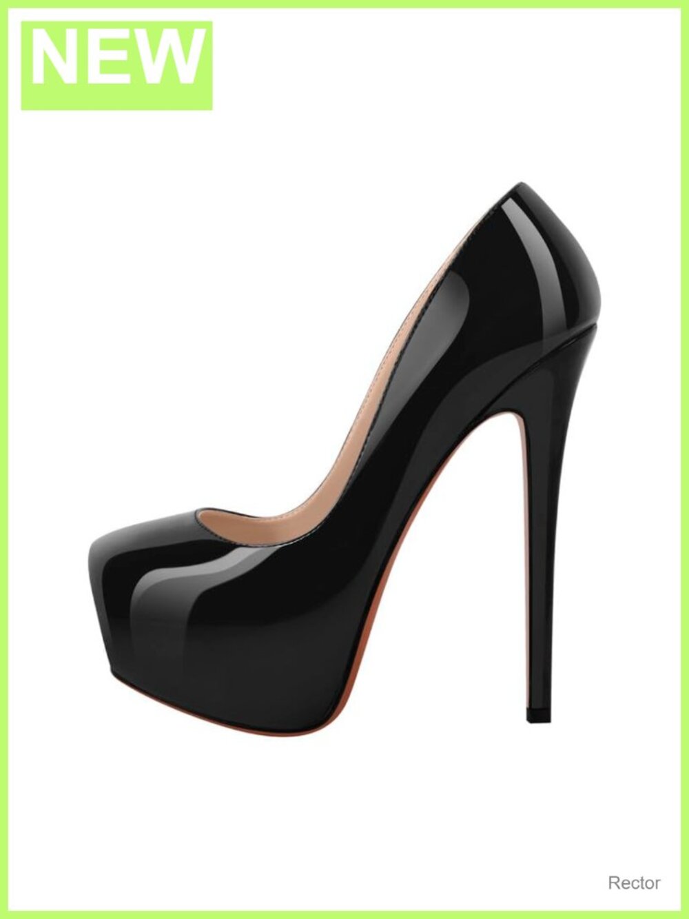 Women's Double Platform Stiletto High Heel Pumps - Sky High Heels,